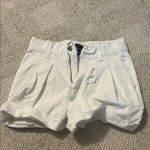 Women's White Shorts